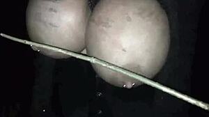 tied big bbw gets punished roughly in homemade bdsm session at home