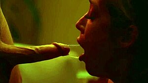 amber summer bends in positions with charles dera