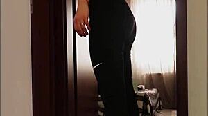 Home Isolating He Fucks Me During Yoga Hour Creampie Amateur