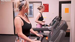 And Then I Met Her for Gym Pussy Licking and Kissing