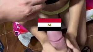 Dirty Arab Whore Bent Over for Monster Cock?