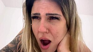 Amateur Girl Begs Him To Stop Anal But He Inserts Bareback In Her Virgin Ass And Cums Inside Her Wet Pussy