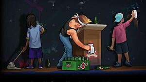 summertime saga 227 featuring teacher in game.