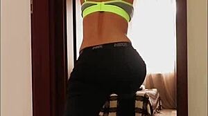 Home Isolating He Fucks Me During Yoga Hour Creampie Amateur