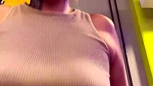 wet shirt reveals all at sweaty gym
