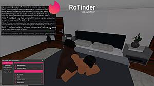 Can This Roblox Slut Handle A Big Black Cock?
