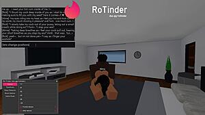 Can This Roblox Slut Handle A Big Black Cock?