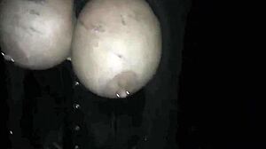 tied big bbw gets punished roughly in homemade bdsm session at home