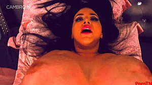 korina kova shows her big tits and ass