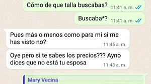 Doña Mary loves cock, her husband doesn't give it, so I fuck her.