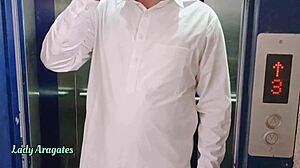 House owner seduces tenant with intense doggystyle blowjob