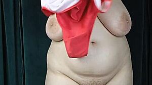 bbw tries on boohoo swimsuit with curves