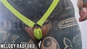 Slutty Melody Radford Twerks and Teases Her Fat Ass