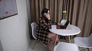 why fuck stepsister on phone?