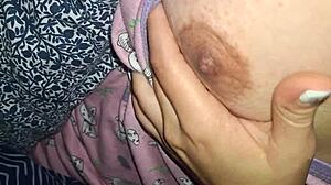 Uncle's wife sends teasing pics from next room