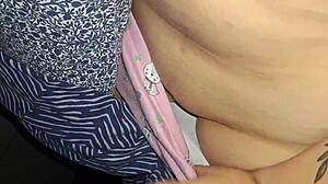 Uncle's wife sends teasing pics from next room