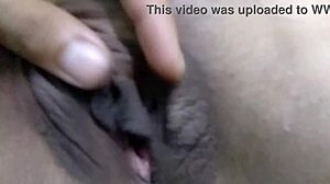 Arab pornstar friend begs for tight shaved pussy creampie in hotel room