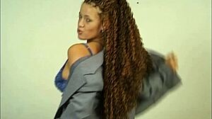 hot teen miranda teases pink pussy and flaunts big curvy tits