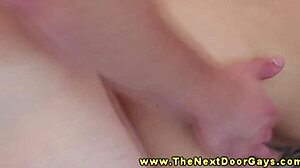 Well-built athletic amateurs engage in muscular threeway with assfucking and anal