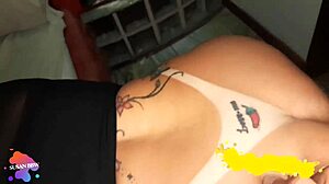 Two Lucky Amateurs Enjoy Threesome With Mature BBW After Swing Party