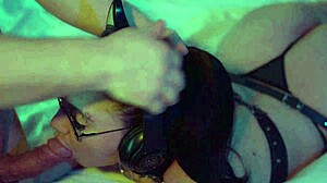 Perverted Guy Pisses On Milf's Face Then Ass To Mouth Fucks Her Roughly