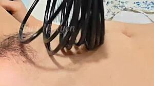 i examined beautiful wet vagina with endoscopy