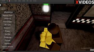 Chika FNAF 1 sex in Roblox studio