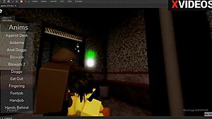 Chika FNAF 1 sex in Roblox studio