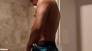 sexy shower scene starts in part one