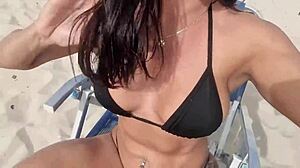 Dogging on Beach with Hot Tinder Stud