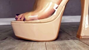 Terra mizu teases with huge soles!