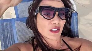 Dogging on Beach with Hot Tinder Stud