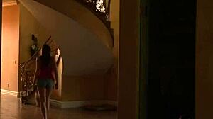 Wow, busty lesbian milf queening her girlfriend!