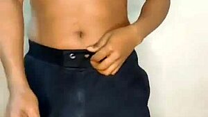 Sexy Striptease with Tiny 18+ Clit Cum Orgasm