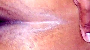 Black Mulata Marybombom Gets Big Cumshots On Pussy, Fisting And Assfucking