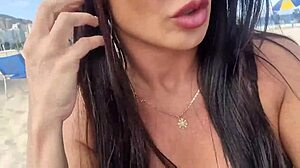 Dogging on Beach with Hot Tinder Stud