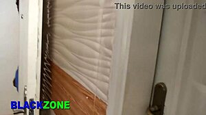 Step Mom Lover Teasing with Curvy Ebony Body Close-Up