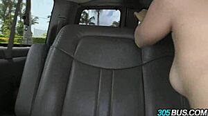 Blondie Karla Kush banged hard on 305bus for cash!