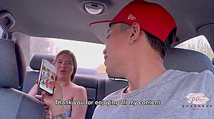 Uber Driver's Fantasy Fulfilled with Savannah Watson