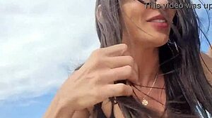 Dogging on Beach with Hot Tinder Stud