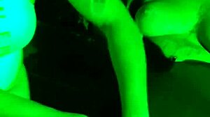 Exhibitionist girls flashing and fucking at the party inside cabaret