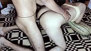 hey, wanna see this mad desi girl ride her servant hard? - deshibhabhi69