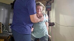 I Saw The Hot Blonde Neighbor's Wife Getting Bent Over