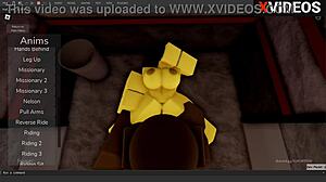 Chika FNAF 1 sex in Roblox studio