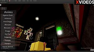 Chika FNAF 1 sex in Roblox studio