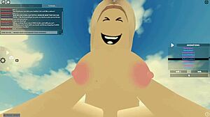 New Zealand girl shakes her ass during missionary sex and deepthroat blowjob!