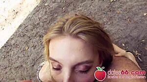 Lily Ray Swallows Cum In Berlin