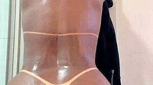 me showing off in the shower for a naughty follower? bbw and sexy brazilian blonde