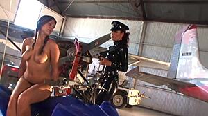 Jennie Marie indulges in attention with toys and domination play