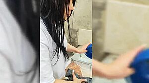 Convincing My Petite Colombian Step-Cousin Wife. To Fuck?